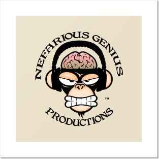 Nefarious Genius Productions Logo Posters and Art